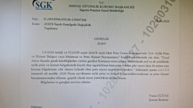SGK'DAN YENİ İPC Mİ GELİYOR?